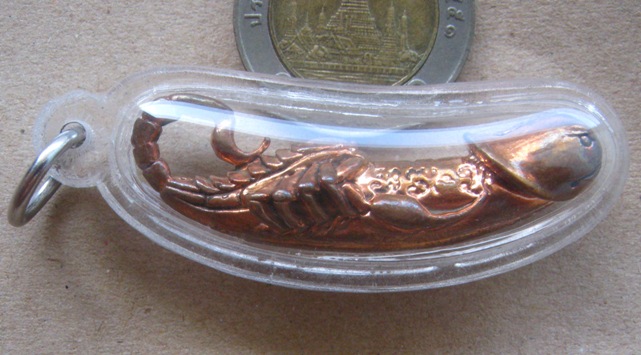 ปลัดแมงป่องเรียกทรัพย์ หลวงปู่ครูบาธรรมมุนี พุทธสถานสุประดิษฐิ์เมธี จ.มหาสารคาม เลี่ยมพร้อมใช้