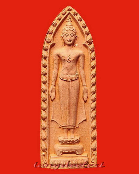 สมเด็จพระร่วงฤทธิโรจน์ปางเปิดโลก หลวงพ่อเล็ก วัดสันติคิรีศรีบรมธาตุ(วัดเขาดิน) จ.กาญจนบุรี