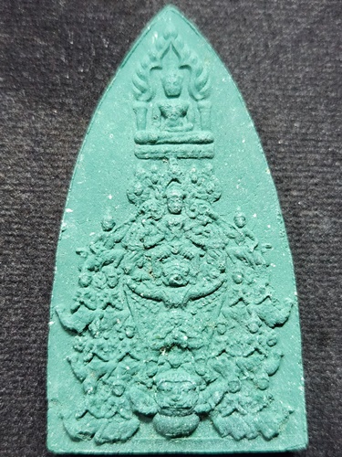 วัดหน้าพระเมรุ อยุธยา พระผงพระมหาจักรพรรดิชนะมาร 