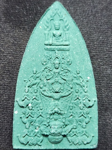 วัดหน้าพระเมรุ อยุธยา พระผงพระมหาจักรพรรดิชนะมาร 