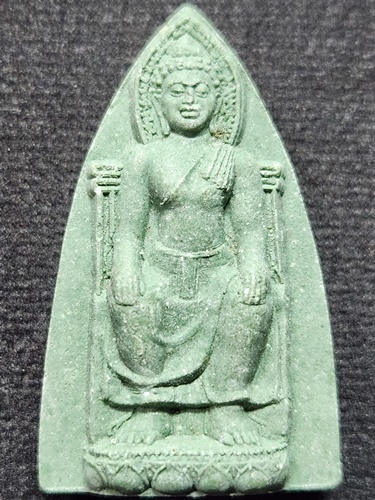 วัดหน้าพระเมรุราชิการาม อยุธยา  พรผง พระคันธารราฐ รุ่นสมโภช500 ปี 2547 