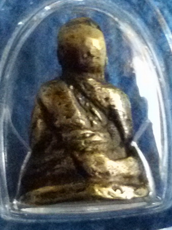 รูปหล่อโบราณหลวงพ่อจง วัดหน้าต่างนอก จ. พระนครศรีอยุธยา พ.ศ. 2495