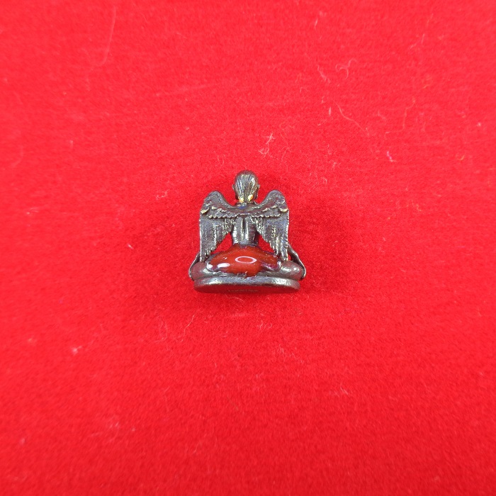 บรมครูกายแก้ว อ.หนานคง มนต์ล้านนา สำนักปู่ใหญ่ จ.เชึยงใหม่ เนื้อชนวนรมดำ พิมพ์เล็ก สวยครับ