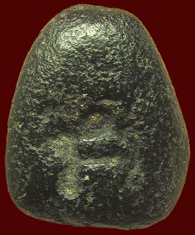 *พระปิดตา ท่านเจ้าจุ้ย วัดสามปลื้ม กทม. ผงคลุกรัก หลังยันต์อัง ปี๒๔๗๕*