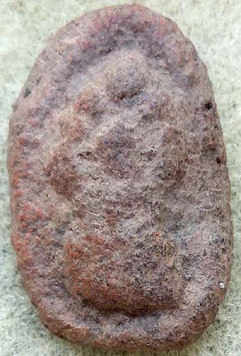 *นาคปรก เนื้อดิน กรุวังยาง กำแพงเพชร*