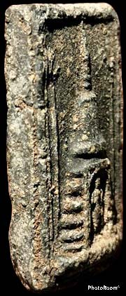 *พระกรุวัดท้ายตลาด พิมพ์เจดีย์ เนื้อใบลาน*