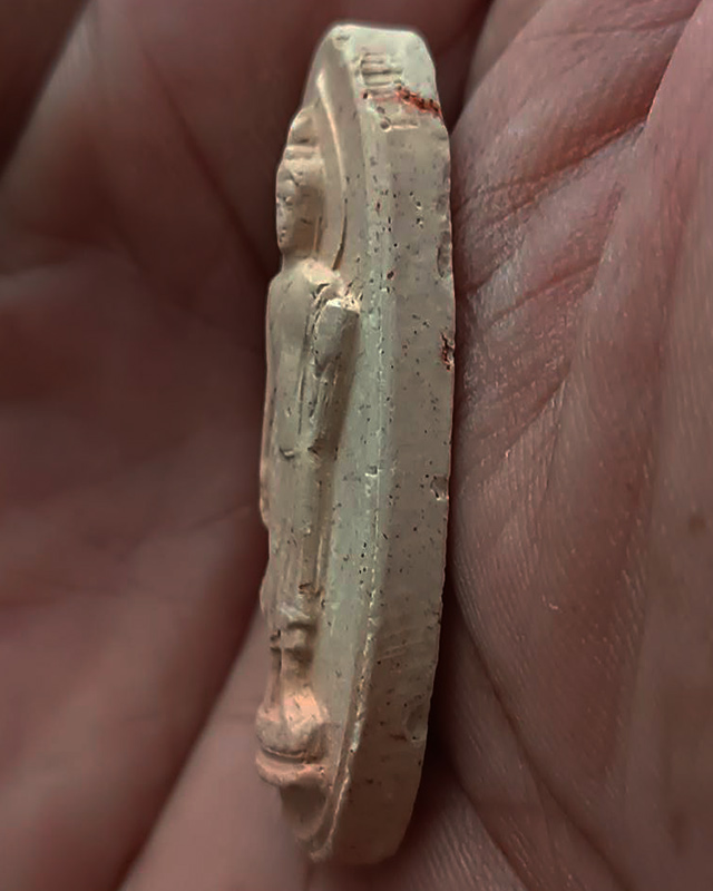 7.พระ 25 พุทธศตวรรษ เนื้อดินแร่ สีทูโทน