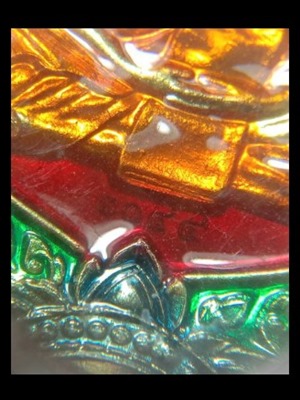 "เคาะเดียว" เหรียญเสมาหลวงปู่ทิม วัดละหารไร่ เสาร์ 5 บรรจุหัวใจปี 57 กะหลั่ยทองลงยา No.1044