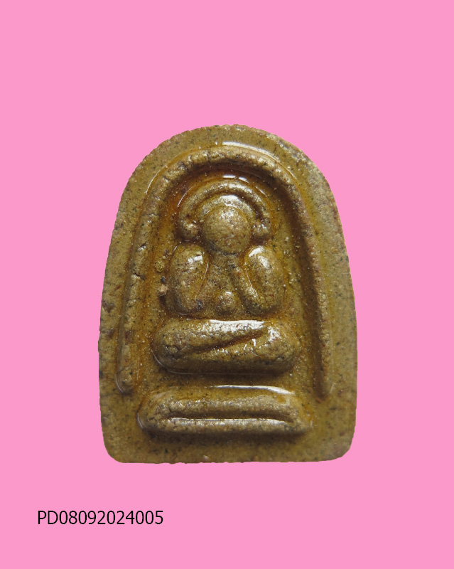 พระปิดตาเนื้อผง หลวงพ่อเปี่ยม วัดใหม่เกตุงาม ชลบุรี