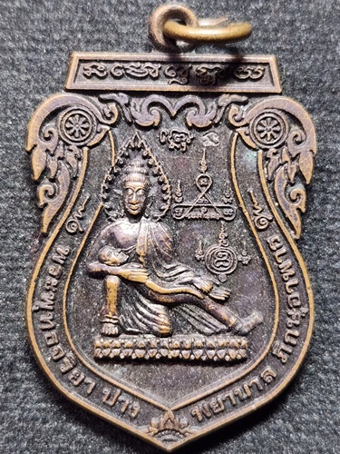 วัดขนอนเหนือ อยุธยา เหรียญพระพุทธจริยา ปางพยาบาลภิกษุอาพาธ 2552