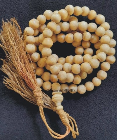 ประคำคอ ๑๐๘ เนื้อกระดูกช้าง หลวงพ่ออุตตมะ วัดวังวิเวการาม กาญจนบุรีครับ หายากๆ ครับ ทันหลวงพ่อครับ