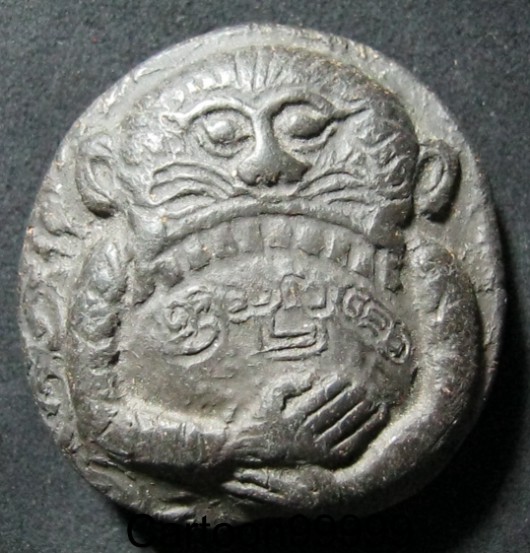 พระราหู ครูบานันตา วัดทุ่งม่านใต้ ลำปางครับผม เนื้อผงกระลาตาเดียว+ผงใบลานเก่า ฯลฯ สร้างน้อยมากครับ