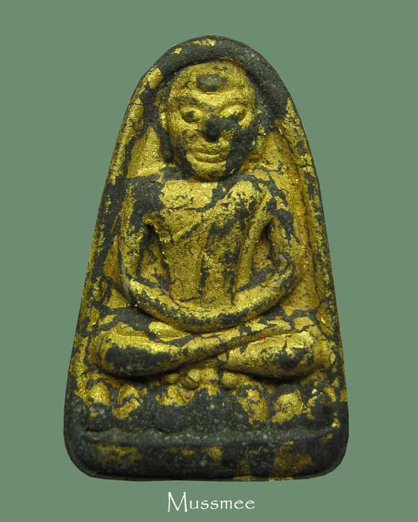 @@@ พระเพชรหลีก ปิดทองเดิมๆ เกจิอาจารย์ แท้ไม่ทราบสำนักครับ ### เคาะเดียว ### @@@