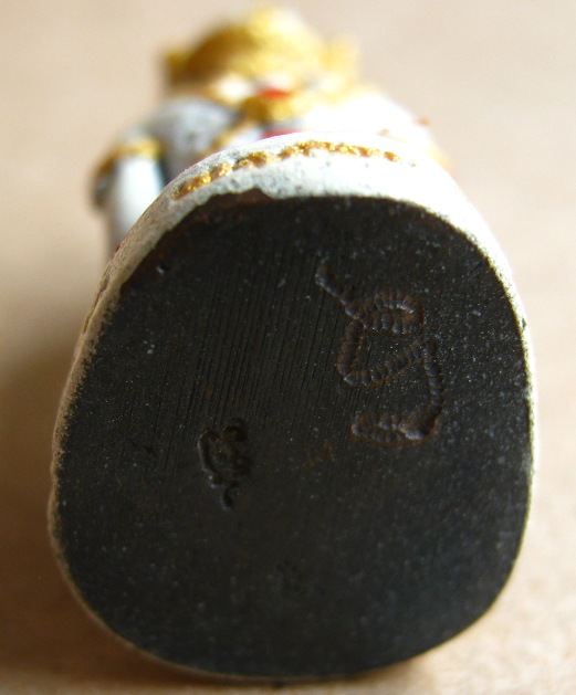 หนุมานขุนกระบี่ เพ้นท์สี หลวงพ่อเปิ่น วัดบางพระ จ นครปฐม ปี2554 มีจารใต้ฐาน พร้อมกล่องเดิม