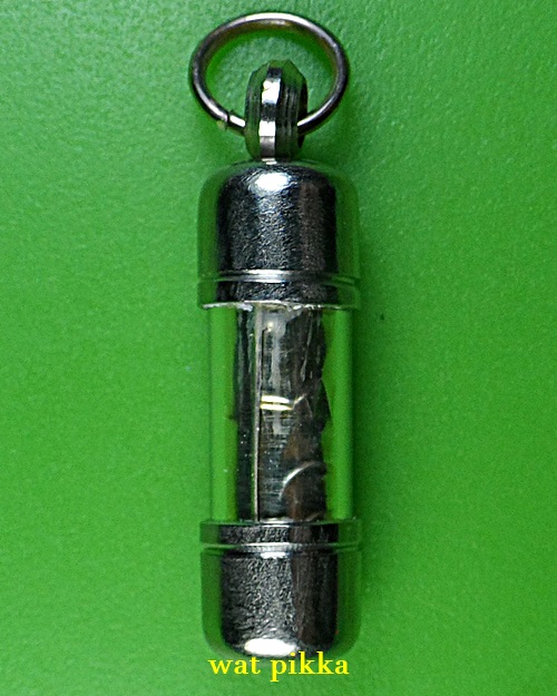 ตะกรุดเงินมหาเพชรหลีก อาจารย์อุ้ย เก้ายอด สำนักสักยันต์เก้ายอด อุบลราชธานี *.4235.*