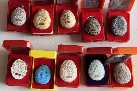 ชุดพระผง พระปิดตา คละเกจิ หลวงพ่อพัฒน์ หลวงปู่โต๊ะ หลวงปู่หมุน หลวงปู่บุญมา รับพระ 14 องค์