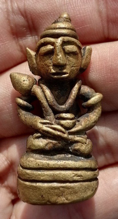 พระอุปคุตบัวเข็มไม่ทราบที่ เคาะเดียว   