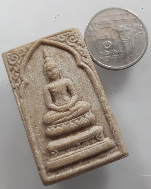 " พระพุทธ เนื้อผงน้ำมัน วัดนก งาน 200 ปี กรุงเทพ ปี 2525 "