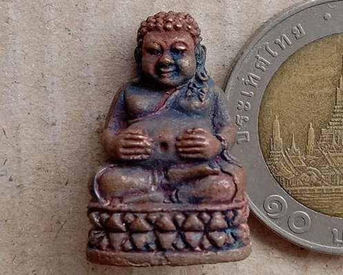 พระสังกัจจายน์ชินบัญชร 8รอบ หลวงพ่อพัฒน์ วัดห้วยด้วน จ.นครสวรรค์ ปี2561 เนื้อสัมฤทธิ์ เลข1362+กล่อง