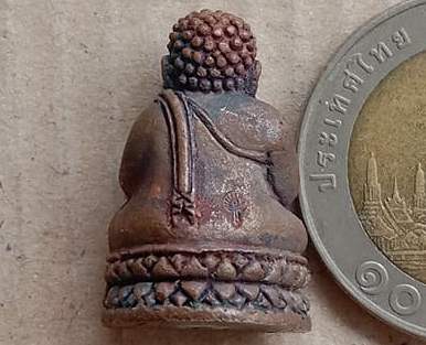 พระสังกัจจายน์ชินบัญชร 8รอบ หลวงพ่อพัฒน์ วัดห้วยด้วน จ.นครสวรรค์ ปี2561 เนื้อสัมฤทธิ์ เลข1362+กล่อง