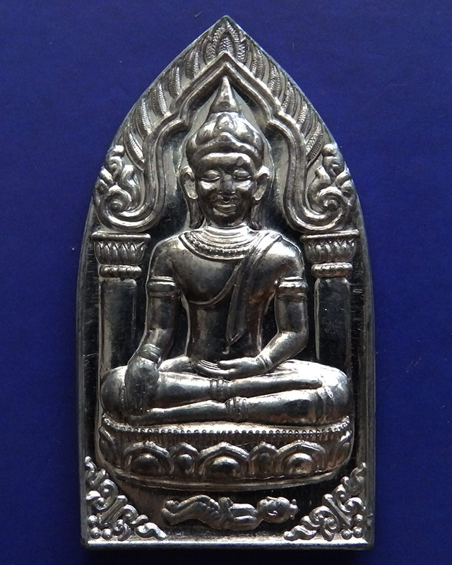 8.พระยอดขุนพลปั๊มพิมพ์สุพรรณ หลวงพ่อฑูรย์ วัดโพธินิมิตร เนื้อชินพิมพ์ใหญ่ พ.ศ. 2527