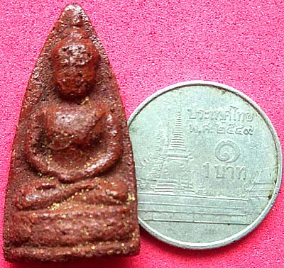 *พระชัยวัฒน์ยอดธงครึ่งซีก ผงว่านขมิ้นเสก หลวงปู่เพิ่ม วัดกลางบางแก้ว นครปฐม*