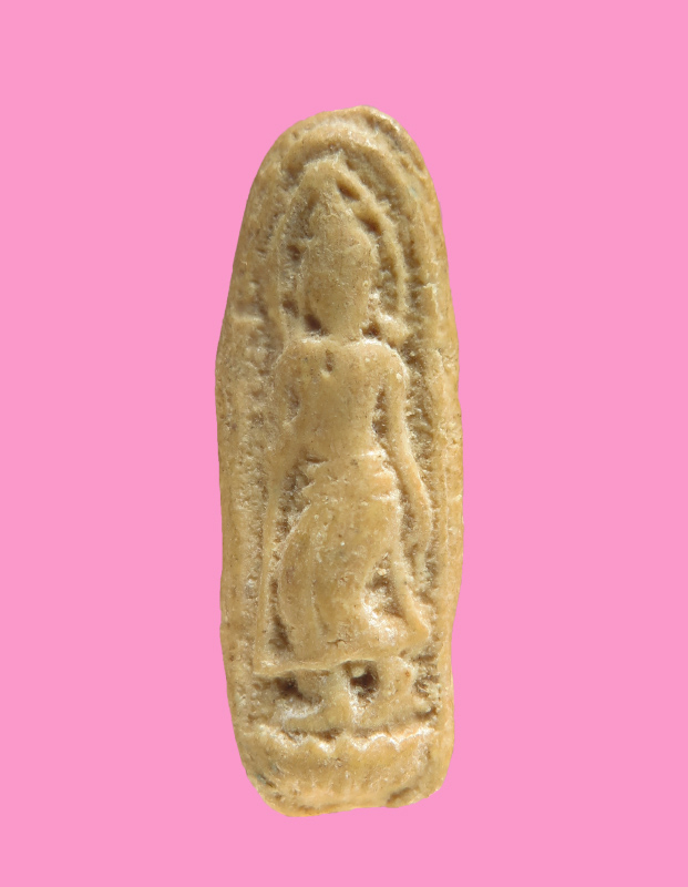 พระลีลาทุ่งเศรษฐี เนื้อผง วัดวิมุตตาราม ปี 16 หลวงพ่อทบ ปลุกเสก  