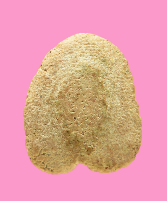 พระปิดตาเม็ดบัว พิมพ์ตะพาบ เนื้อเก่าๆ