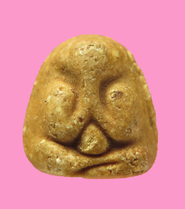 พระปิดตา จิ๋ว เนื้อผง สูงประมาณ  1.2 ซม.