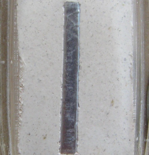 ฤาษีเดินดงด้านหลังฝังตะกรุดเงิน ครูบากฤษณะ สำนักสงฆ์เวฬุวัน จ นครราชสืมา เลี่ยมกันน้ำพร้อมใช้