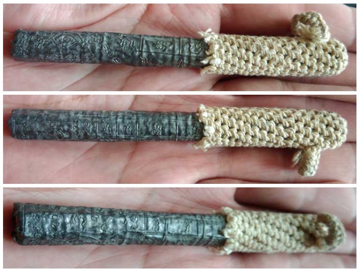 ตะกรุดโทน 3ห่วง หลวงพ่อขอม วัดไผ่โรงวัว จ.สุพรรณบุรี