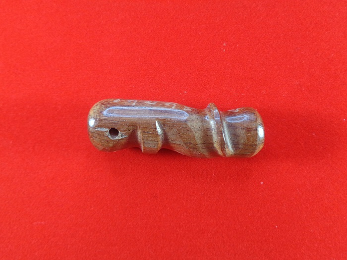 ปลัคขิก หลวงพ่อเงิน วัดถ้ำน้ำ อ.โพธาราม จ.ราชบุรี ยาว 2.5 นิ้ว สวยครับ