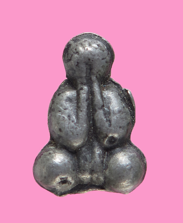 พระปิดตา เนื้อชินตะกั่ว หลวงพ่อเดิม วัดหนองโพ