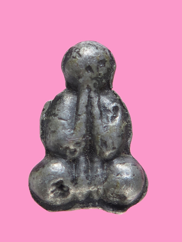 พระปิดตา เนื้อชินตะกั่ว หลวงพ่อเดิม วัดหนองโพ