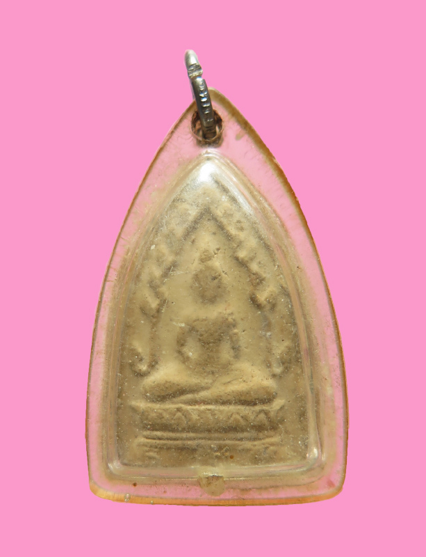 พระผง พิมพ์สรงน้ำ วัดศรีมหาราชา (หลวงปู่เฮี้ยงปลุกเสก) ชลบุรี