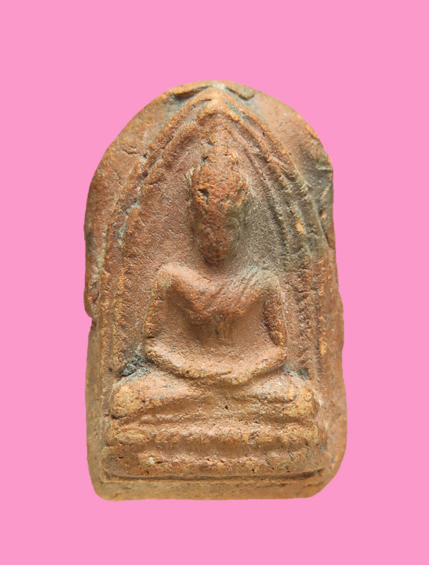 พระร่วงนั่ง พิมพ์เล็บมือเนื้อดิน