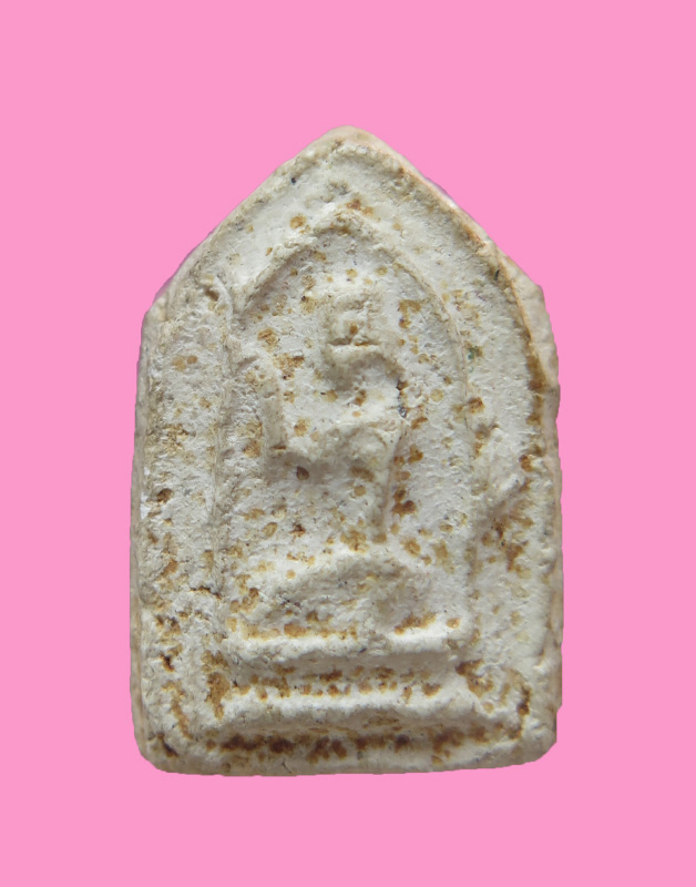 นางกวัก ห้าเหลี่ยม เนื้อผง เก่า