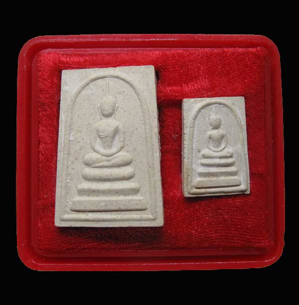  พระสมเด็จ วัดระฆังฯ แช่น้ำมนต์ ปี ๒๕๓๖ กทม.กล่องเดิม