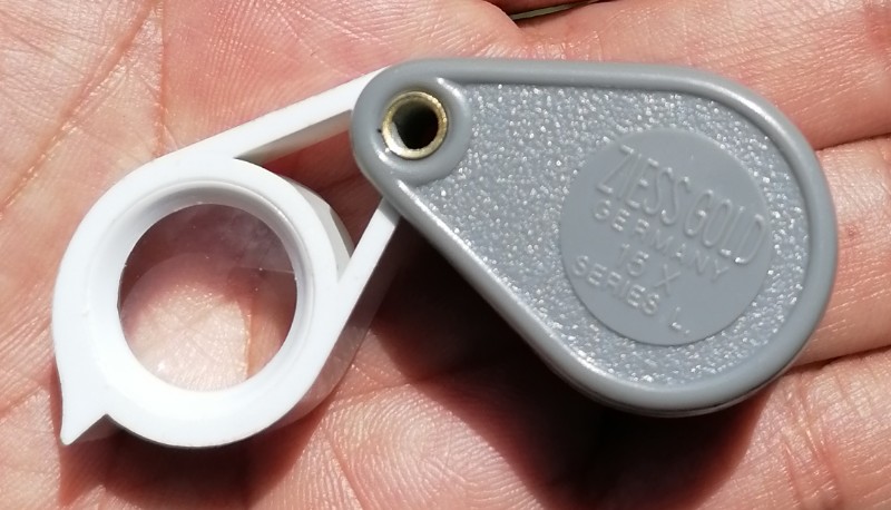 กล้องส่องพระ ZIESS GOLD 15x GERMANY Series L.สีเทา ขาว แกนทองเหลือง คมชัด ของใหม่ เคาะเดียว    