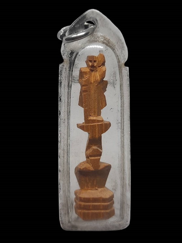 พระสิวลี ไม้แกะ เก่า ไม่ทราบที่ครับ