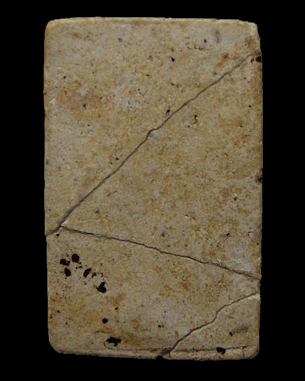 พระสมเด็จบางขุนพรหม พิมพ์อกครุฑ กรุเก่า วัดใหม่อมตรส กทม.