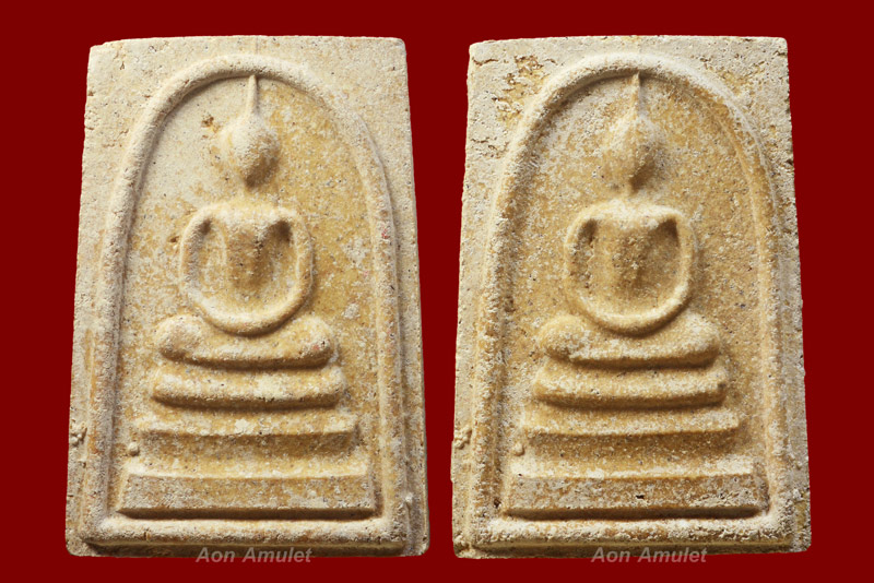 พระสมเด็จชินบัญชร รุ่น ญสส. หลวงปู่บัว ถามโก วัดศรีบุรพาราม พ.ศ.2553 *** 2 องค์ ***