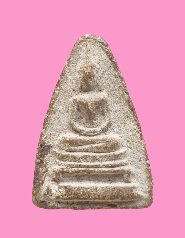 พระสมเด็จ พิมพ์สามเหลี่ยม หลังยันต์ หลวงพ่อเอีย วัดบ้านด่าน