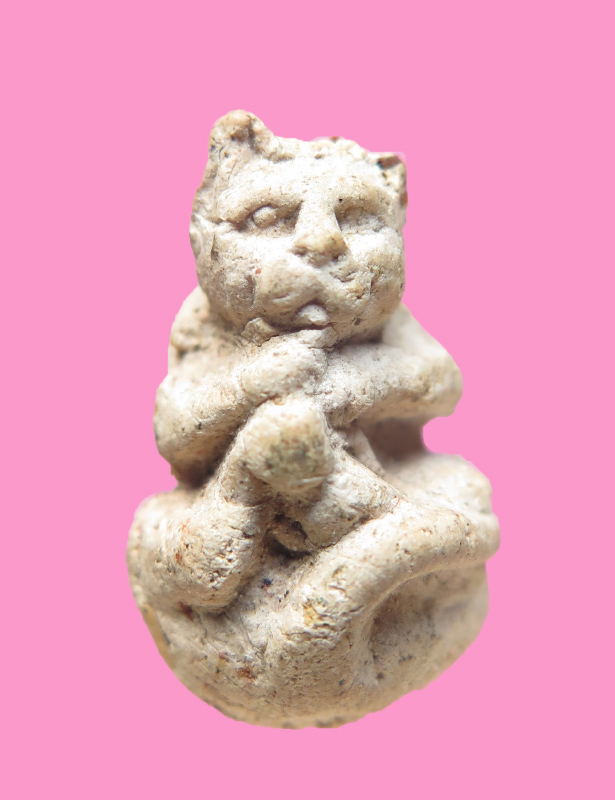 ลูกกรอกแมวมหาลาภ ครูบาเลิศ วัดทุ่งม่านใต้ ลำปาง