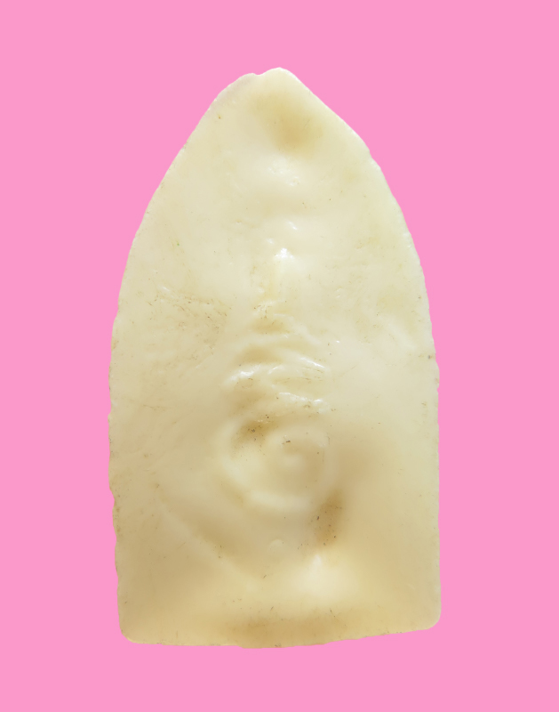 นางกวัก เนื้อพลาสติก เก่า หลังอุ