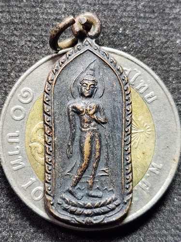 วัดมารวิชัย จ.อยุธยา เหรียญปางลีลาหลวงพ่อมี  ปี 31