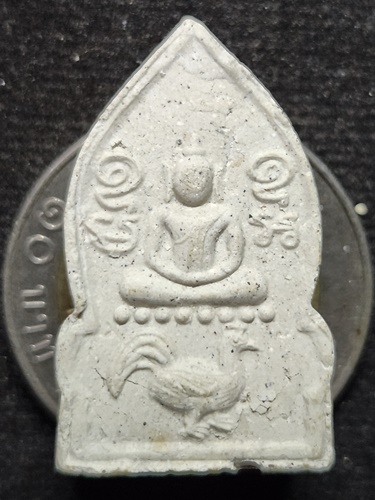 วัดบางนมโค อยุธยา พระผงซุ้มเสมาหลวงพ่อปาน พิมพ์ขี่ไก่