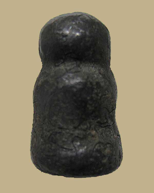 พระปิดตานั่งยอง หลวงปู่บัว วัดรวก จ.สมุทรปราการ เนื้อตะกั่ว