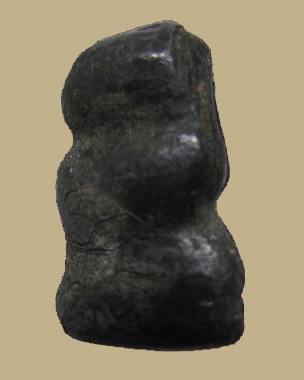 พระปิดตานั่งยอง หลวงปู่บัว วัดรวก จ.สมุทรปราการ เนื้อตะกั่ว