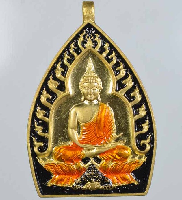 เหรียญเจ้าสัวปั้ม พุทธศิลป์ รวยพันล้าน พระอาจารย์สัญญา(คง) วัดกลางบางแก้ว จ นครปฐม เลข454+กล่อง